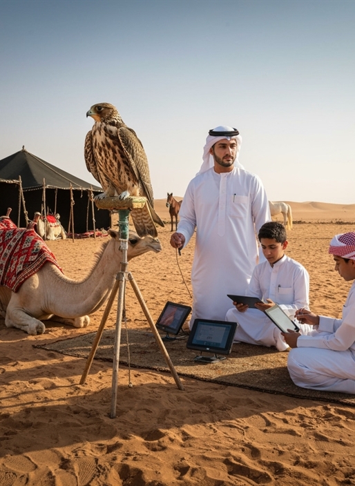 Heritage Training Courses (Falcons, Camels, Horses)